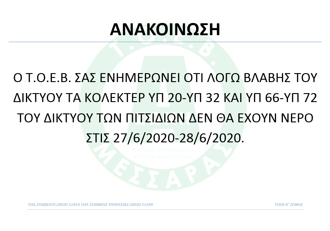 ΒΛΑΒΗ ΔΙΚΤΥΟΥ ΠΙΤΣΙΔΙΩΝ